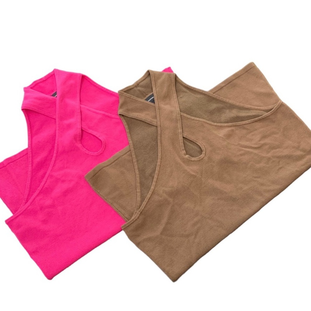 Front crisscross tops